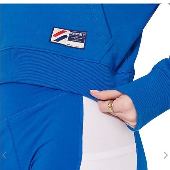 New Superdry Women's Code Boxy Hood Size Large - Picture 2 of 11